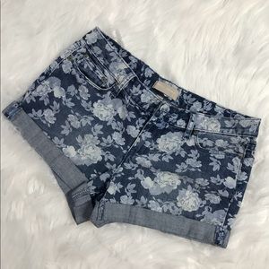 Banana republic floral shorts women’s size 28/6
